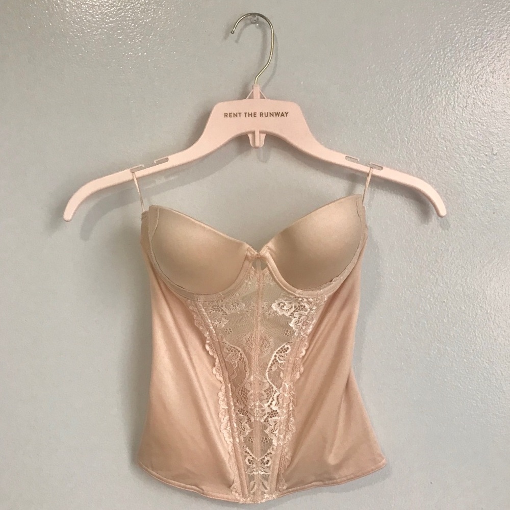Sexy Low Back Bustier {Felina} 32C Strapless